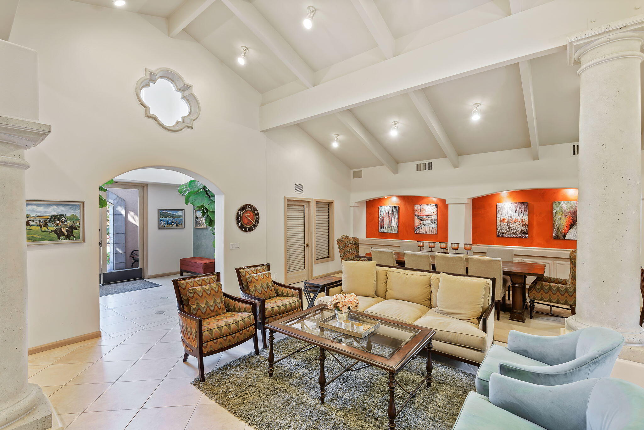 269 Por La Mar Circle Santa Barbara, CA 93103 - Photo 19 of 26 a living room with furniture and a large window