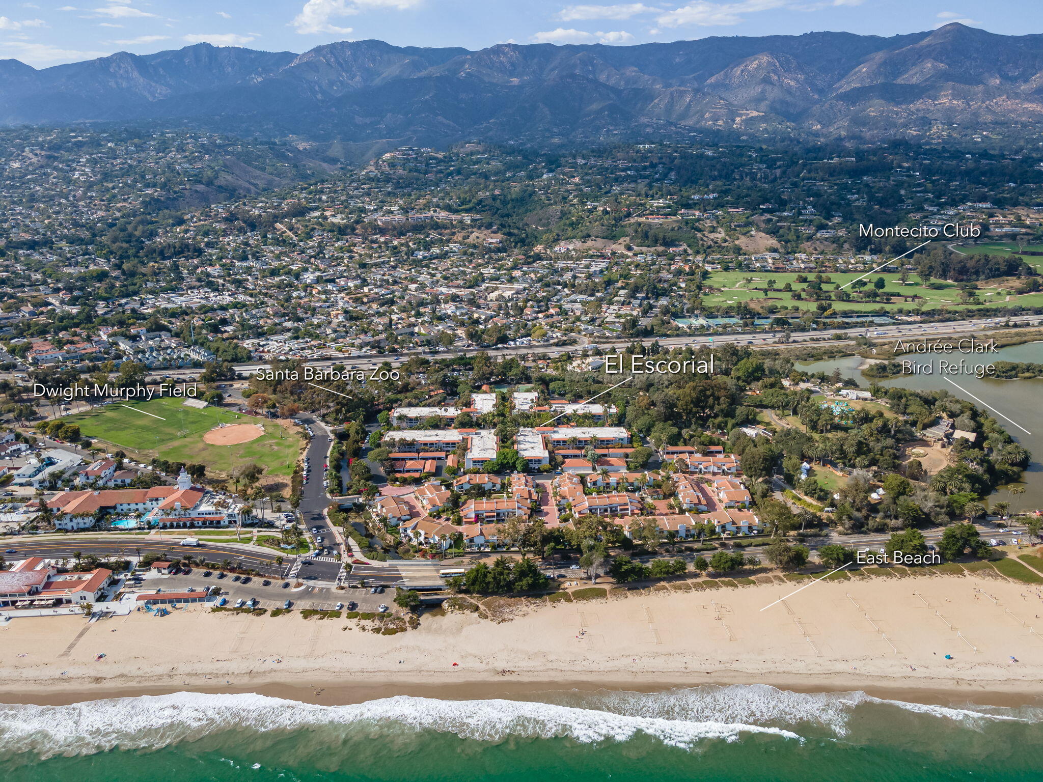 269 Por La Mar Circle Santa Barbara, CA 93103 - Photo 24 of 26 an aerial view of residential house and sandy dunes