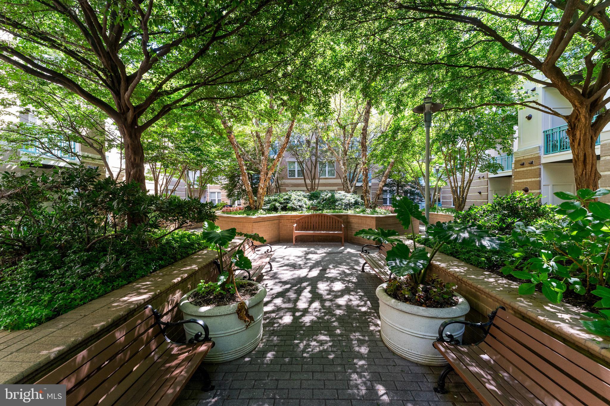 12000 Market Street, Unit 244 Reston, VA 20190 - Photo 23 of 54 Benches throughout, a great place to sit and read