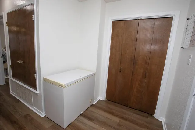 a view of an entryway door