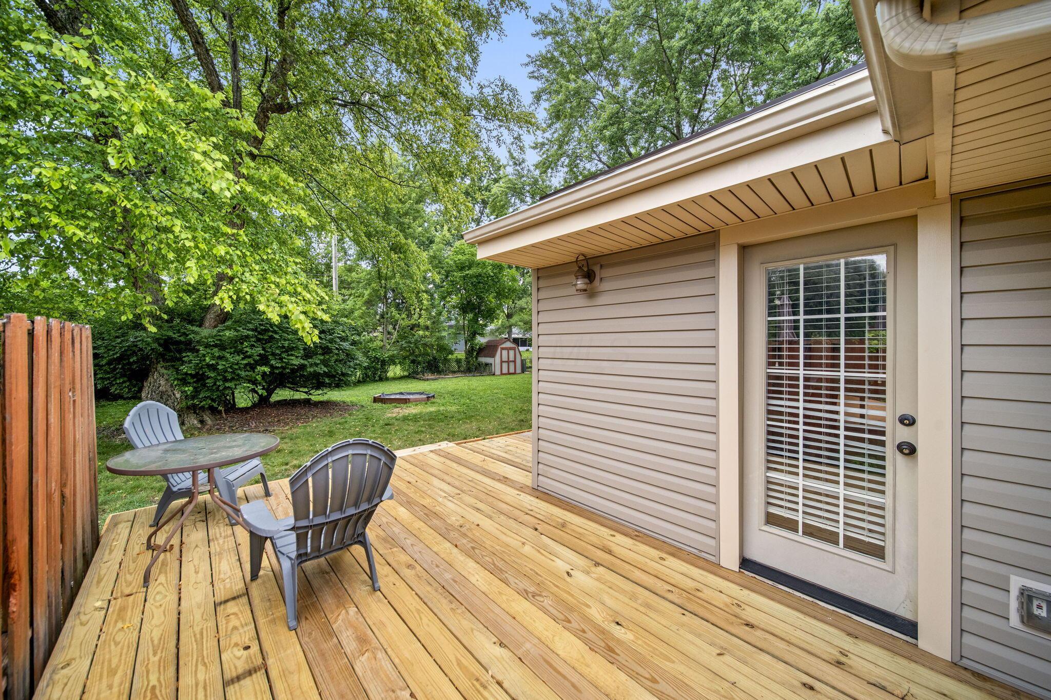 184 East Schrock Road Westerville, OH 43081 - Photo 50 of 61 Deck off dining area
