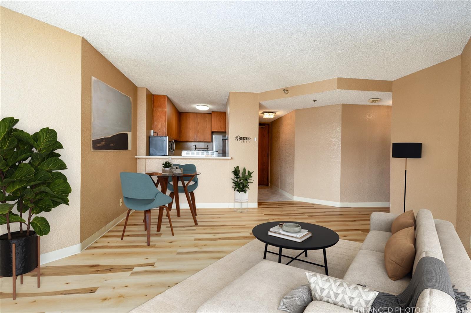 300 Wai Nani Way, Unit I2004 Honolulu, HI 96815 - Photo 5 of 25 Enhanced--Virtual Staged