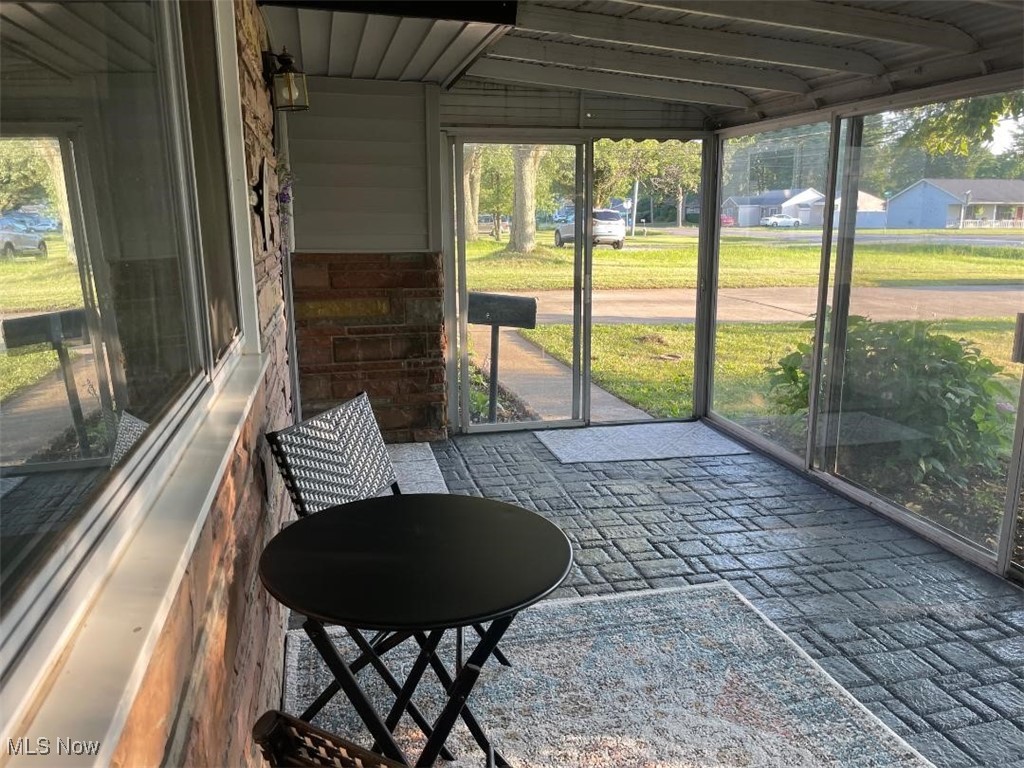 5741 Jaycox Road North Ridgeville, OH 44039 - Photo 5 of 23 View of sunroom