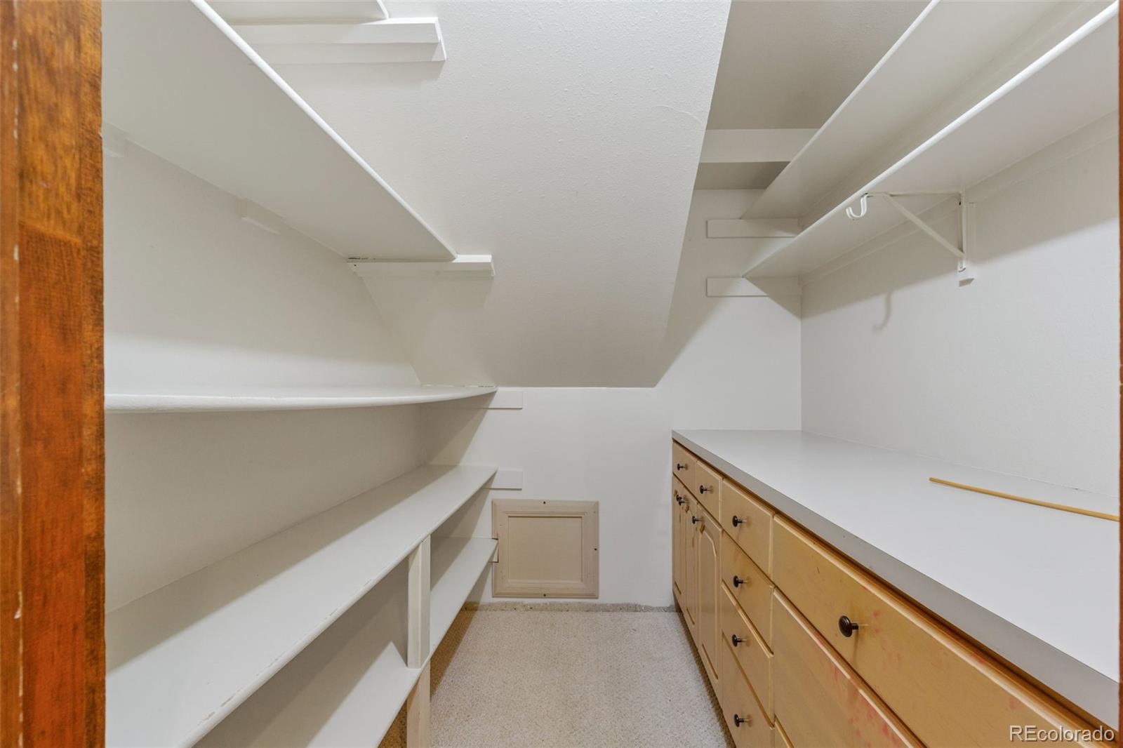 23666 Genesee Village Road Golden, CO 80401 - Photo 27 of 49 a view of an empty walk in closet