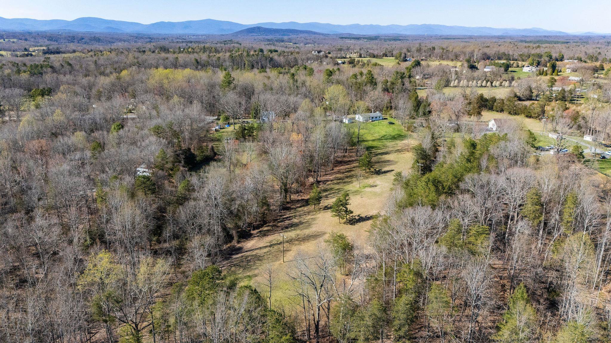 3739 Stony Point Road Charlottesville, VA 22911 - Photo 65 of 72 a view of a forest with mountains in the background