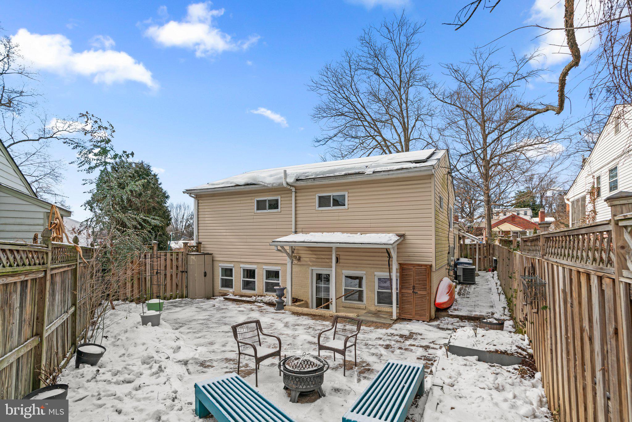 609 Perth Place Silver Spring, MD 20901 - Photo 40 of 46 a view of a house with wooden deck