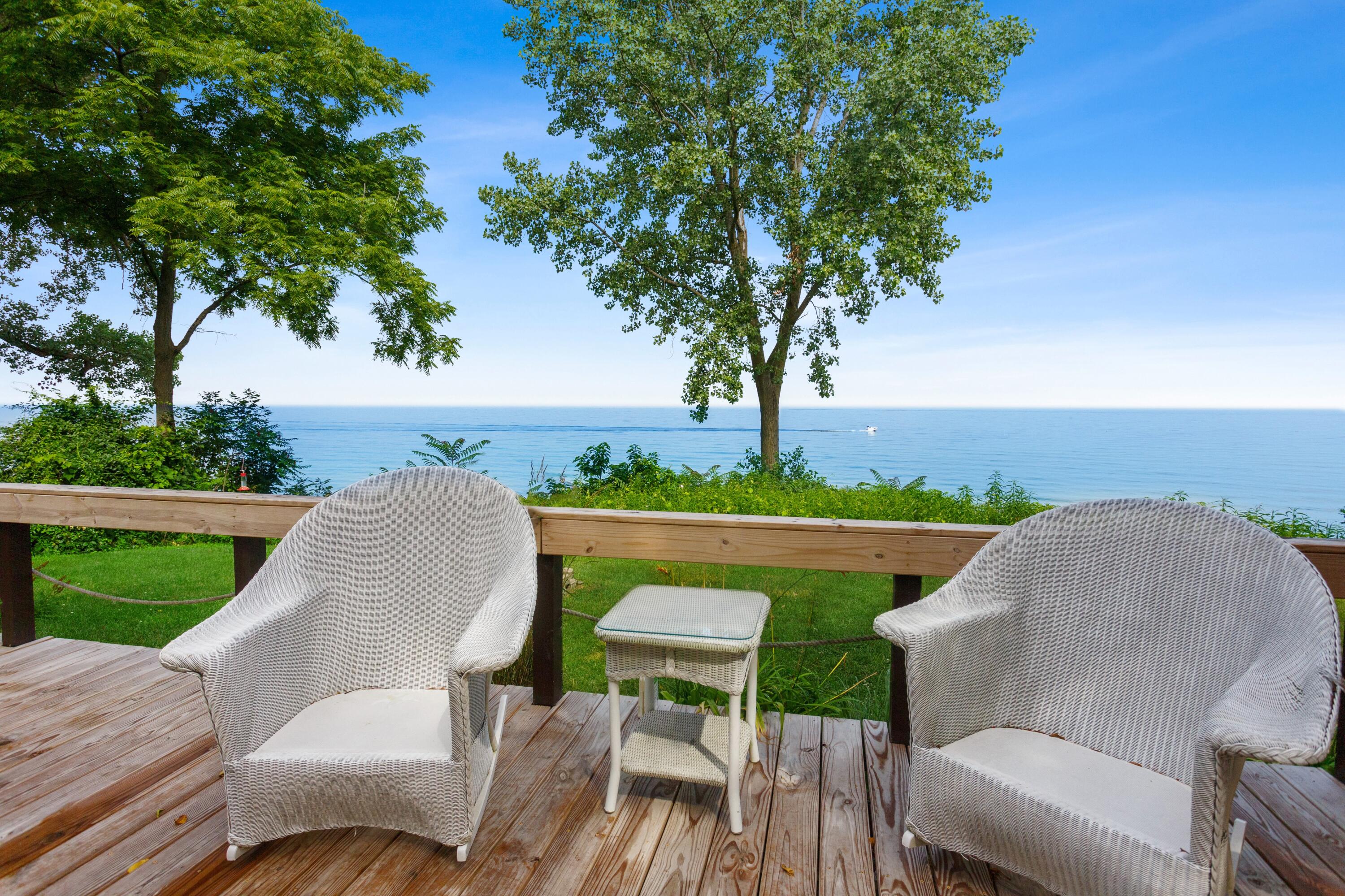 15596 Lakeshore Road Union Pier, MI 49129 - Photo 5 of 18 Lake view from Cottage B