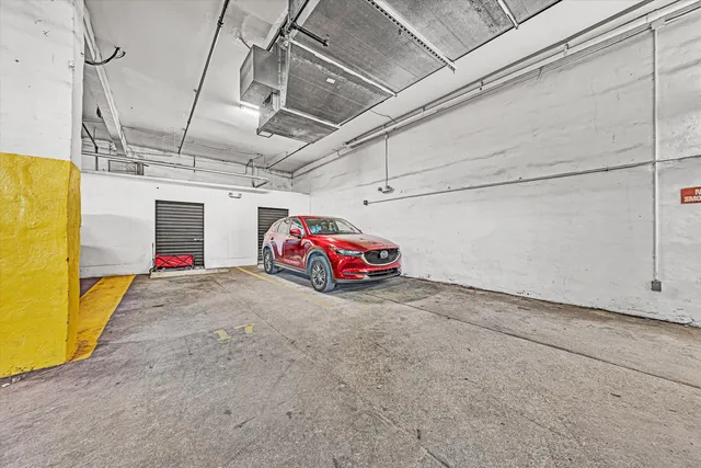 a view of storage and utility room