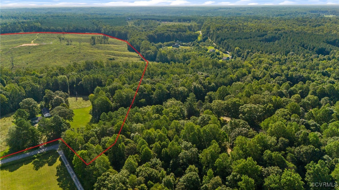 3684 Cedar Plains Road Sandy Hook, VA 23153 - Photo 10 of 21 Drone / aerial view