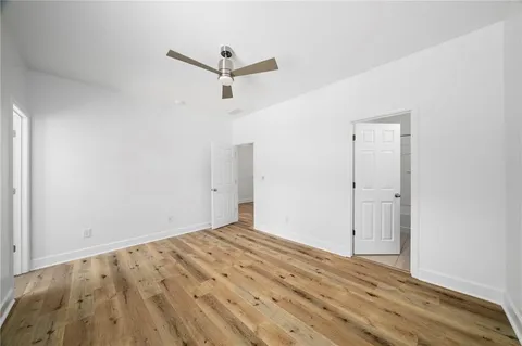 wooden floor in an empty room