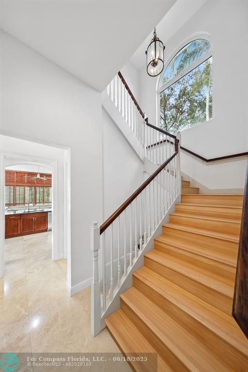 2753 West Stonebrook Circle Davie, FL 33330 - Photo 36 of 88 a view of entryway and hall with wooden floor