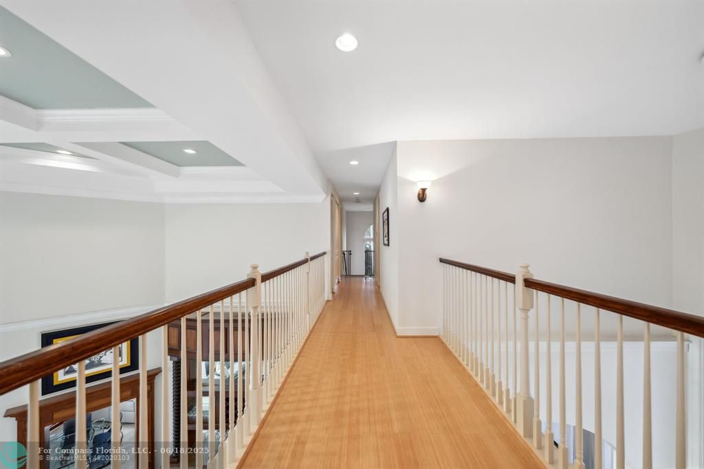 2753 West Stonebrook Circle Davie, FL 33330 - Photo 46 of 88 a view of a hallway with wooden floor