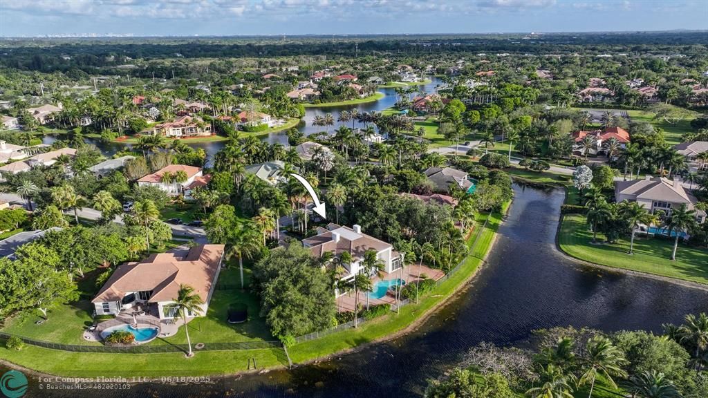 2753 West Stonebrook Circle Davie, FL 33330 - Photo 75 of 88 an aerial view of residential house and outdoor space