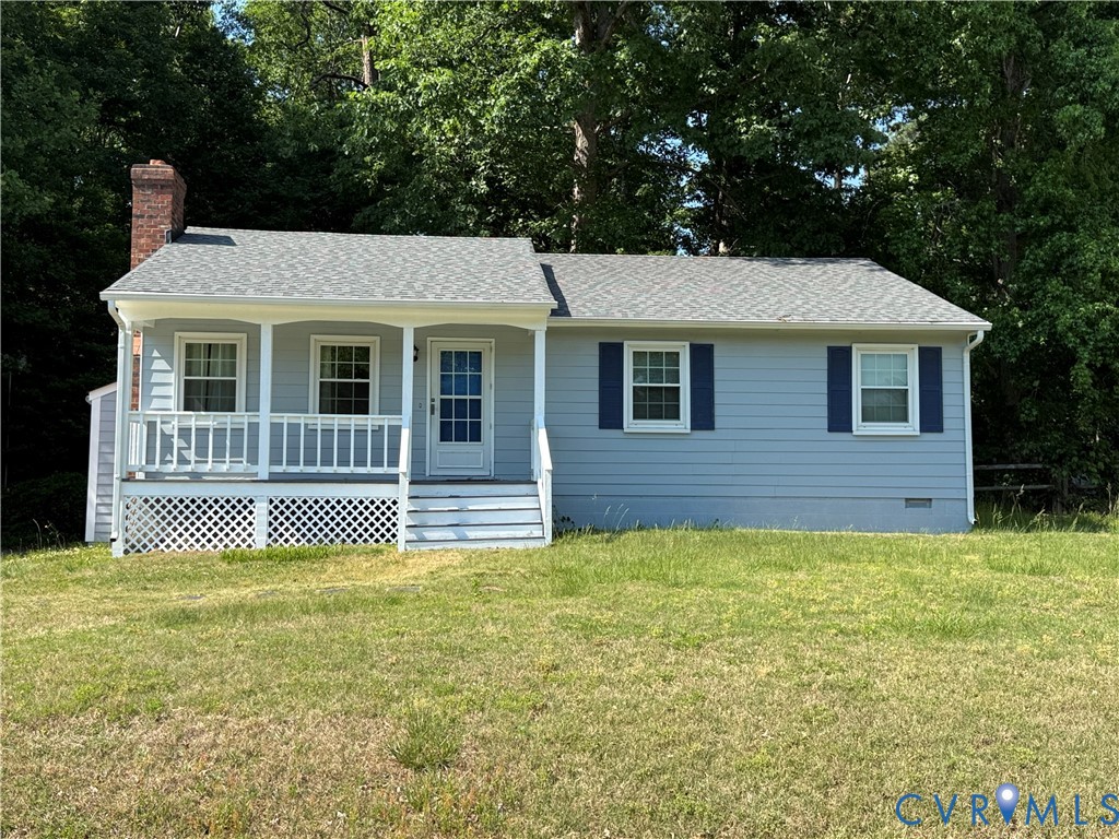 10700 Blossomwood Road Chesterfield, VA 23832 - Photo 1 of 6 Single-story residence featuring light blue siding