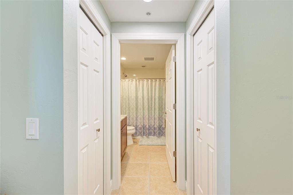 3329 Sunset Key Circle, Unit 407 Punta Gorda, FL 33955 - Photo 40 of 68 view of a bathroom from a hallway