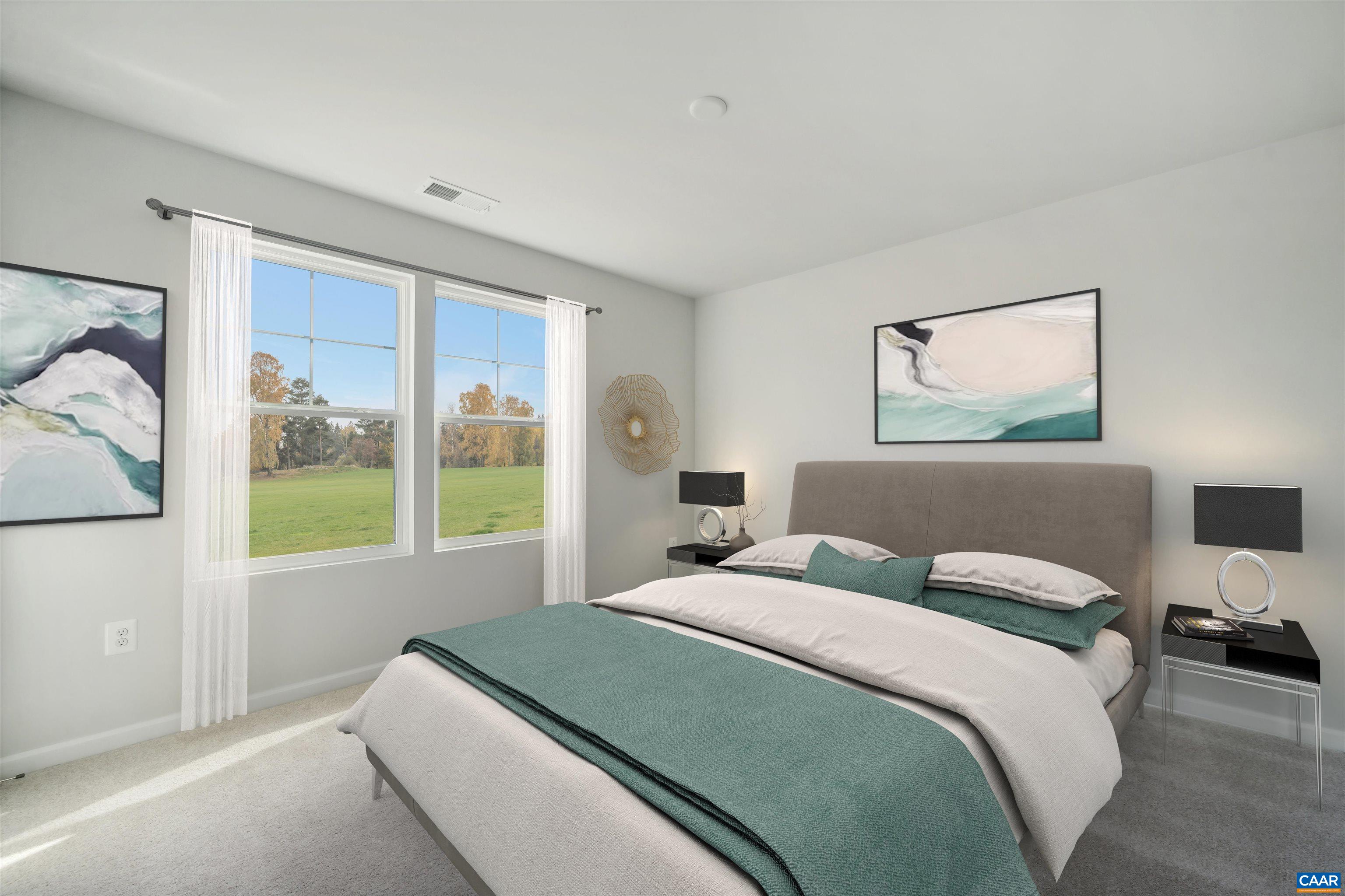 53 Horse Path Drive Palmyra, VA 22963 - Photo 13 of 26 a bedroom with a bed and a large window