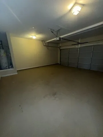 a view of a room with an empty space