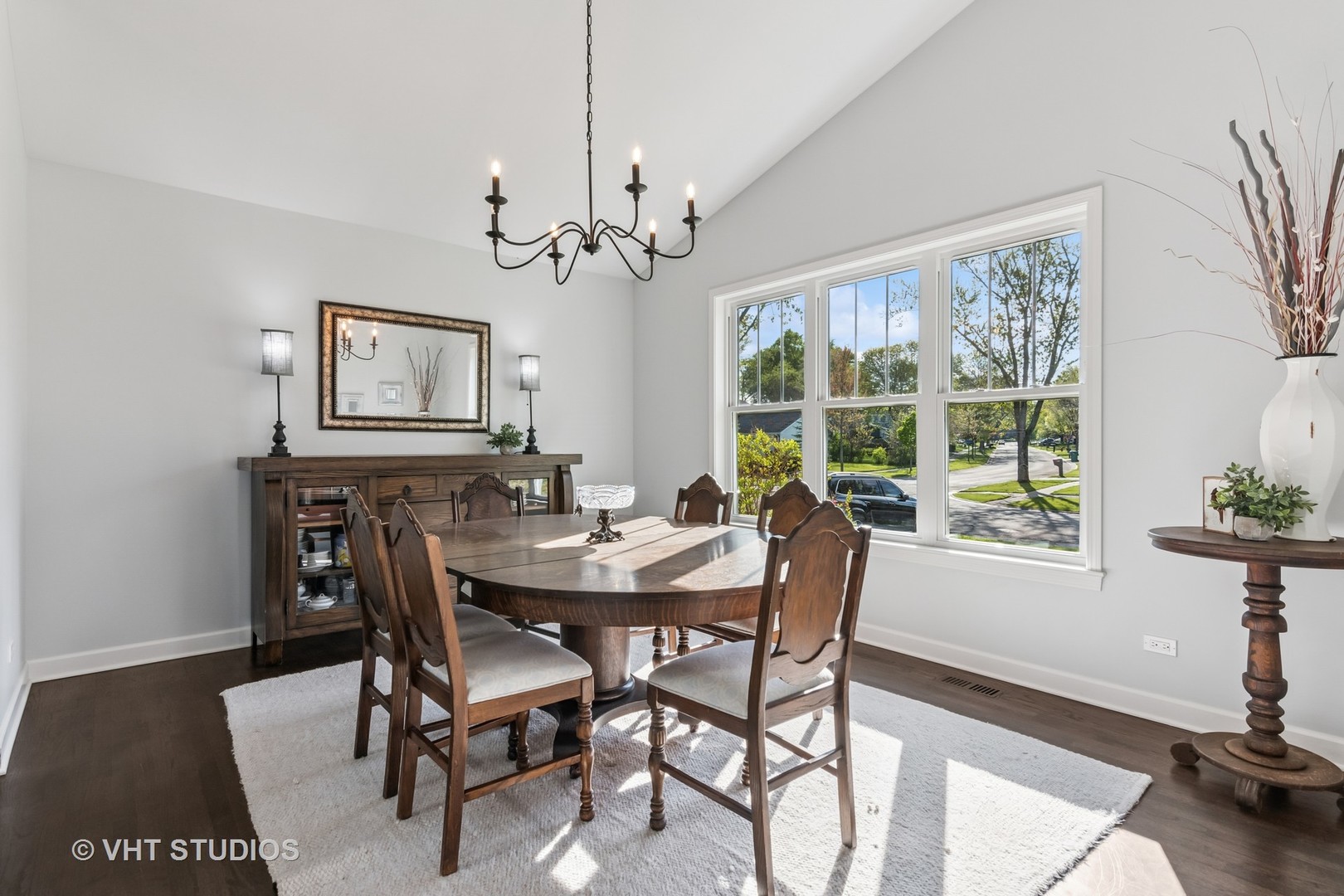 389 Weidner Road Buffalo Grove, IL 60089 - Photo 4 of 25 a view of a dining room with furniture window and wooden floor