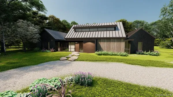 a house with garden in front of it
