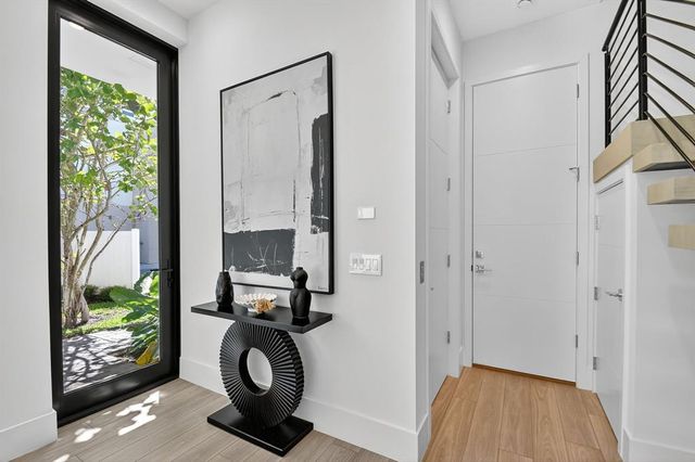 a view of a house with a garden