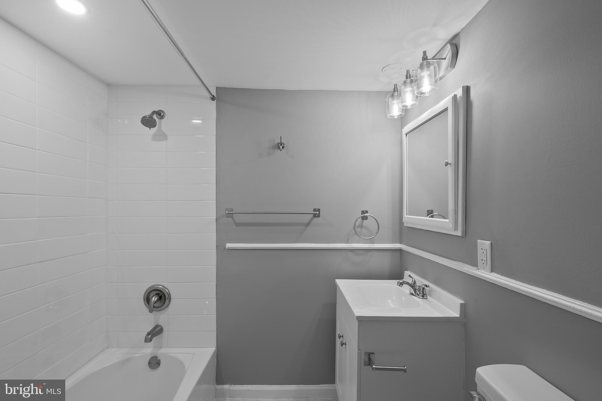 542 Wilson Bridge Drive, Unit 6743 B2 Oxon Hill, MD 20745 - Photo 21 of 27 a bathroom with a sink a toilet and shower