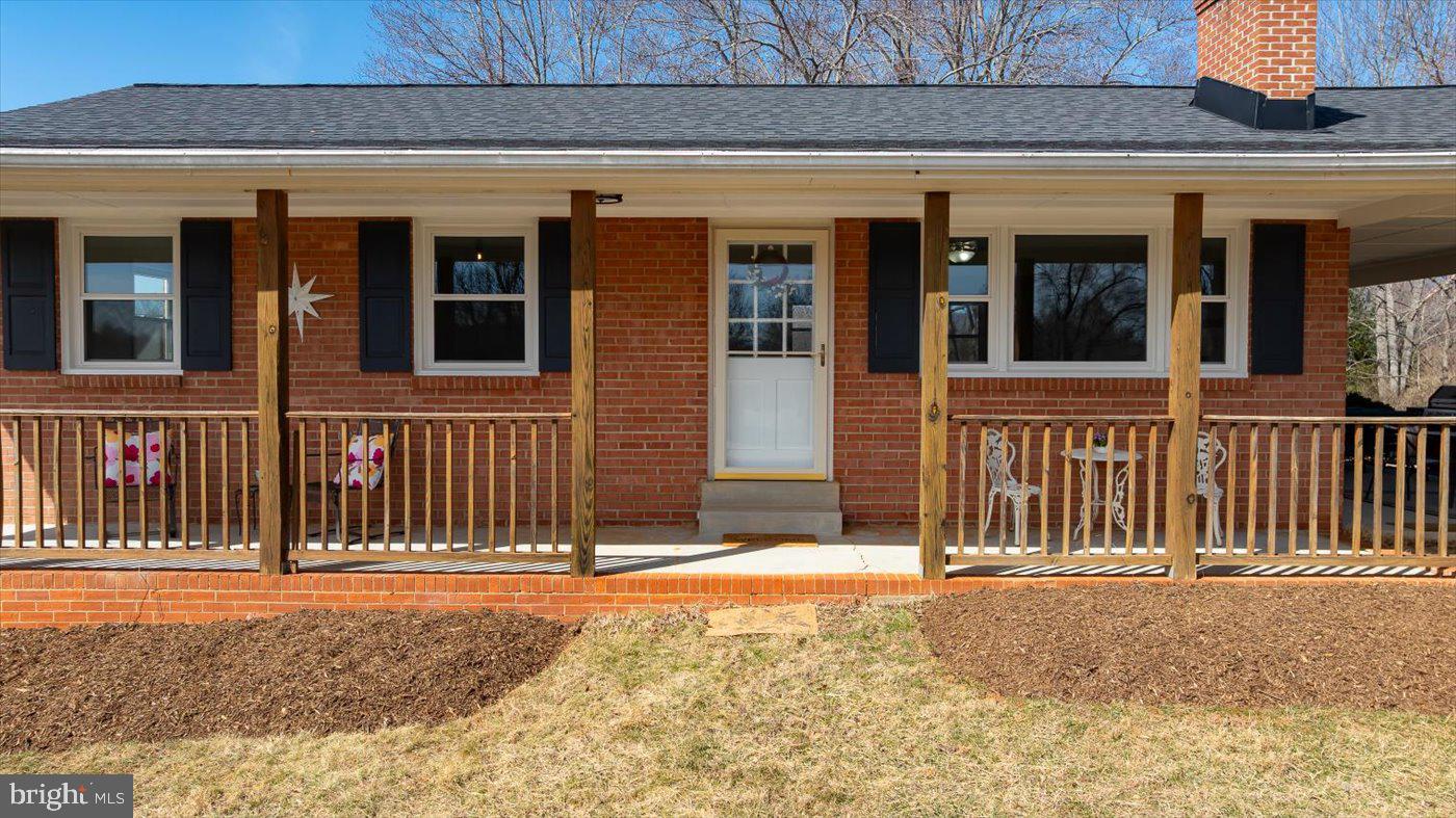 297 Tiger Valley Road Washington, VA 22747 - Photo 32 of 39 a view of a house with a outdoor space