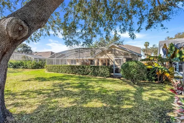 an aerial view of residential house with outdoor space