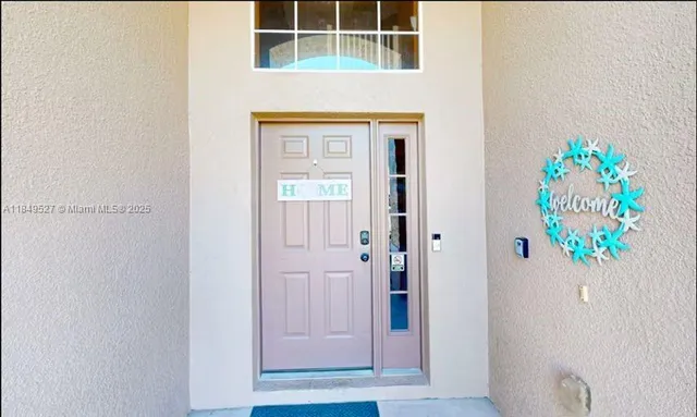 a view of an entryway