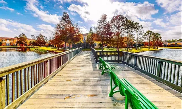 a view of city from a balcony