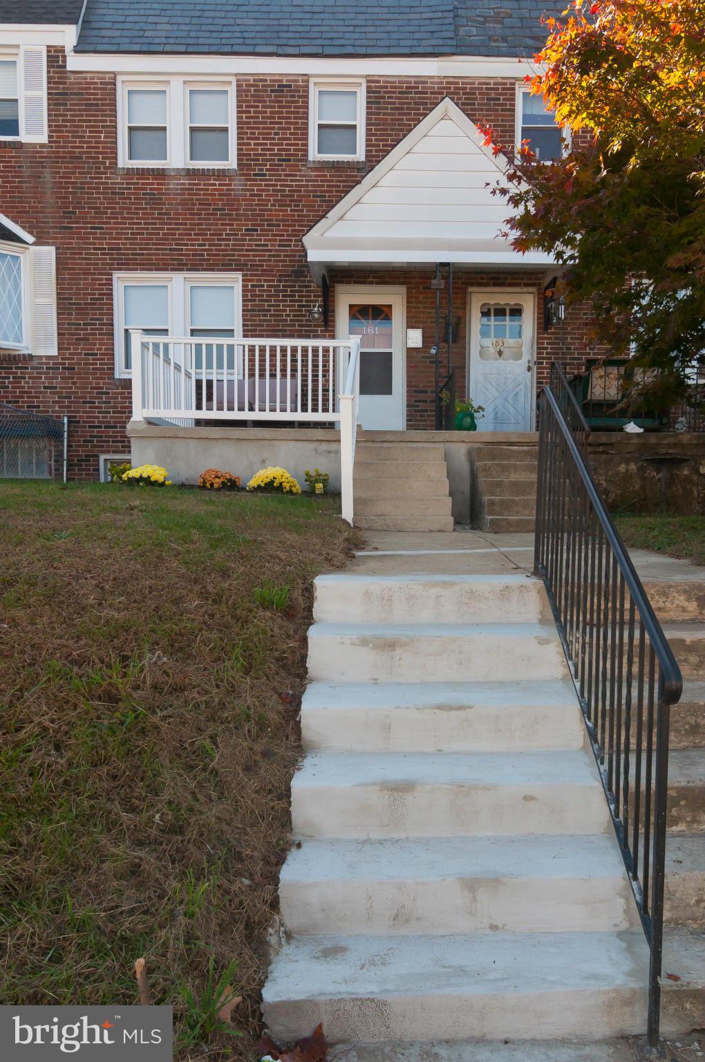 181 West Meadow Road Baltimore, MD 21225 - Photo 1 of 19 New Railing, Door, and Fixtures