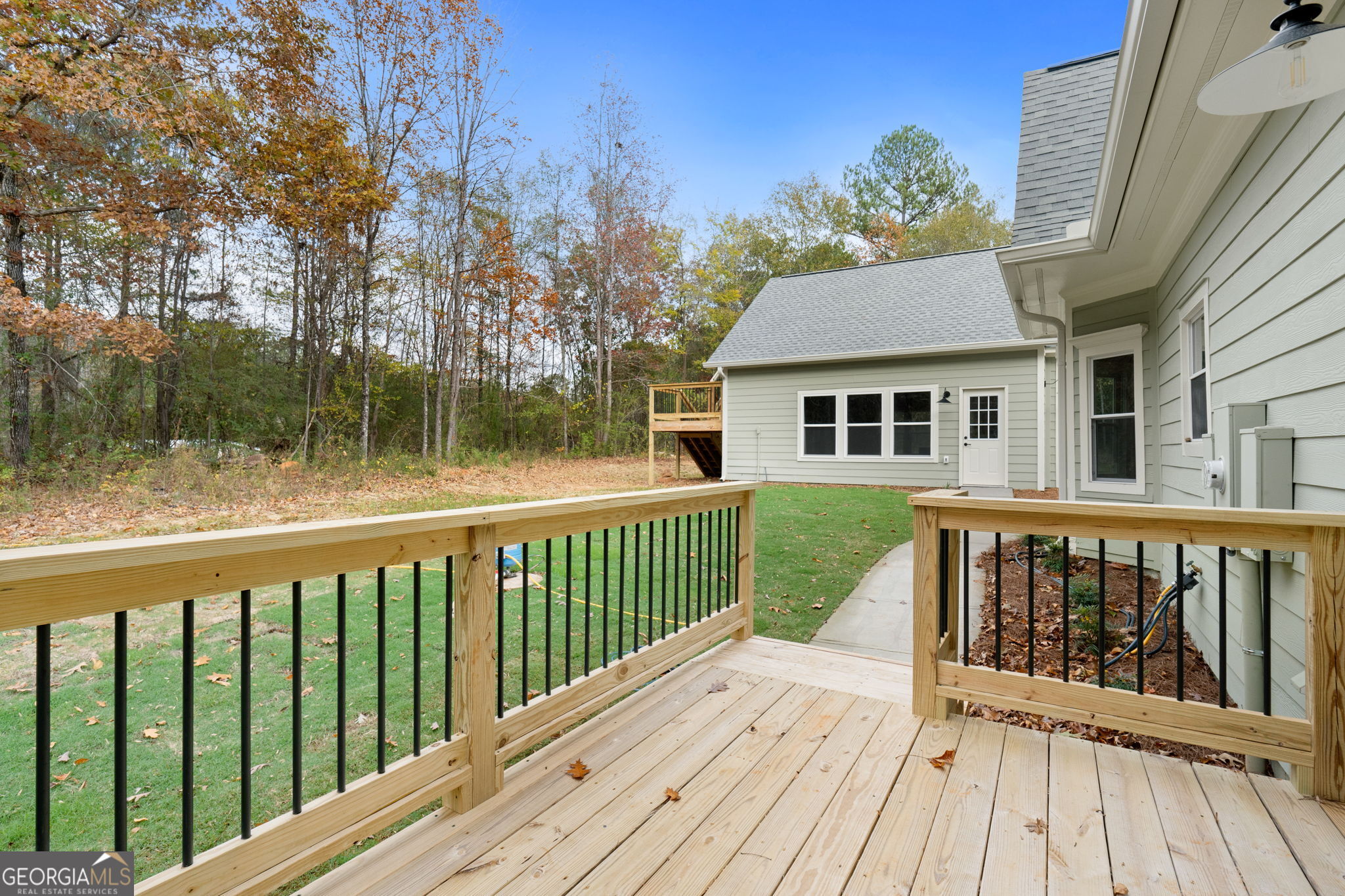 164 I I Walker Brooks Road Newnan, GA 30263 - Photo 38 of 54 a view of wooden deck