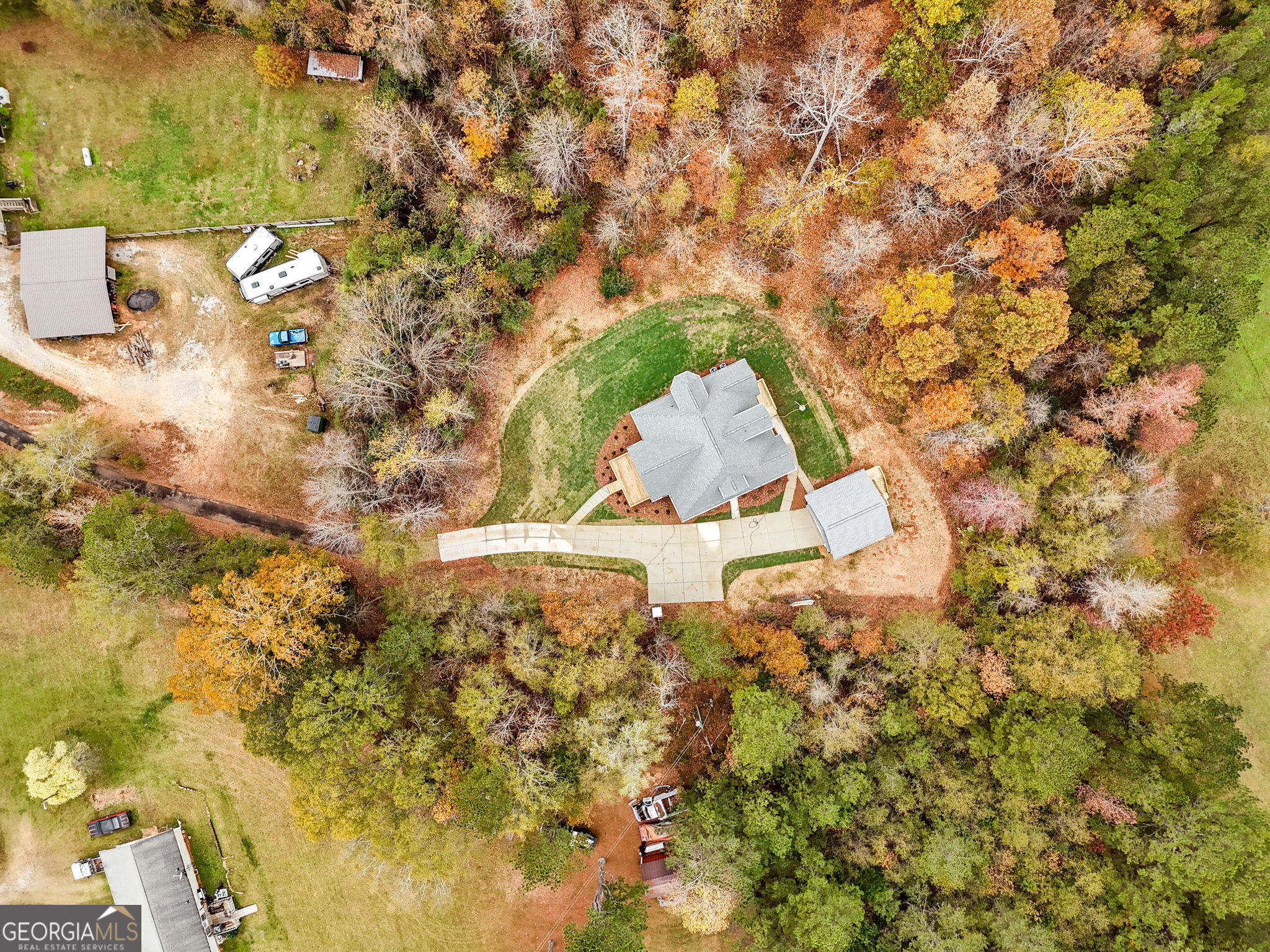 164 I I Walker Brooks Road Newnan, GA 30263 - Photo 4 of 54 a view of a tree with a yard