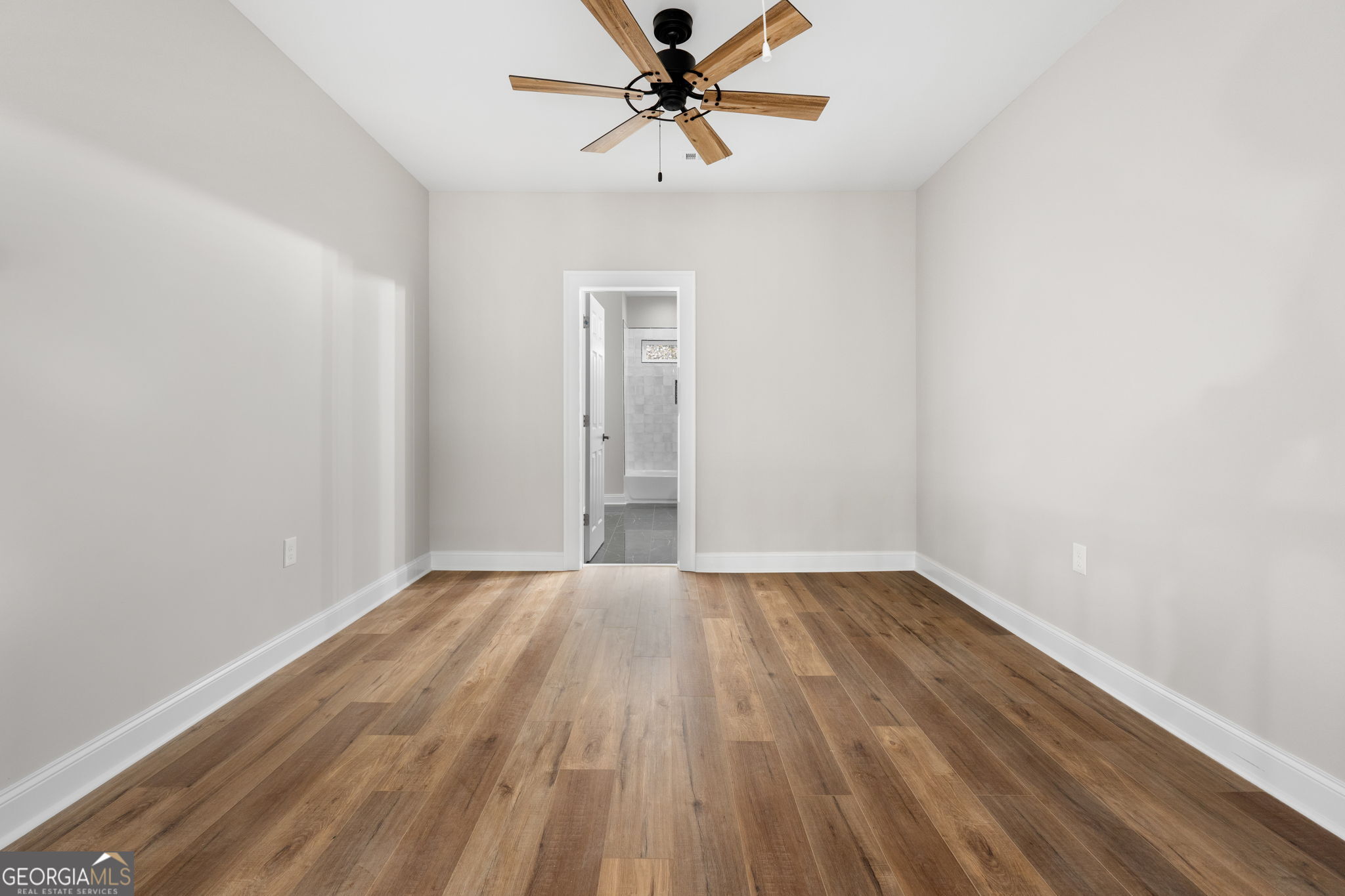 164 I I Walker Brooks Road Newnan, GA 30263 - Photo 48 of 54 wooden floor in an empty room