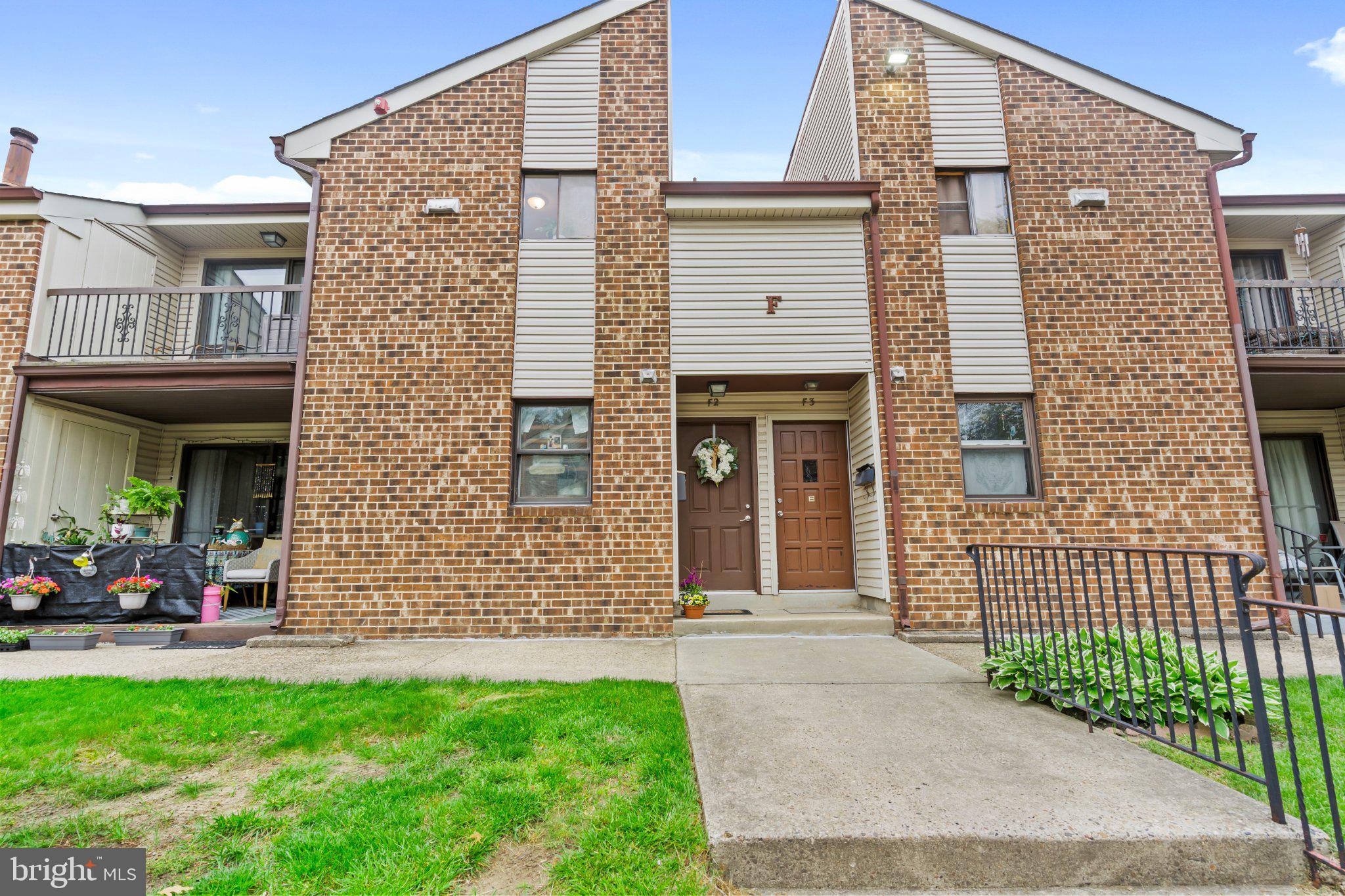 1475 Mt Holly Road, Unit F2 Edgewater Park, NJ 08010 - Photo 3 of 33 Charming brick-fronted residence.