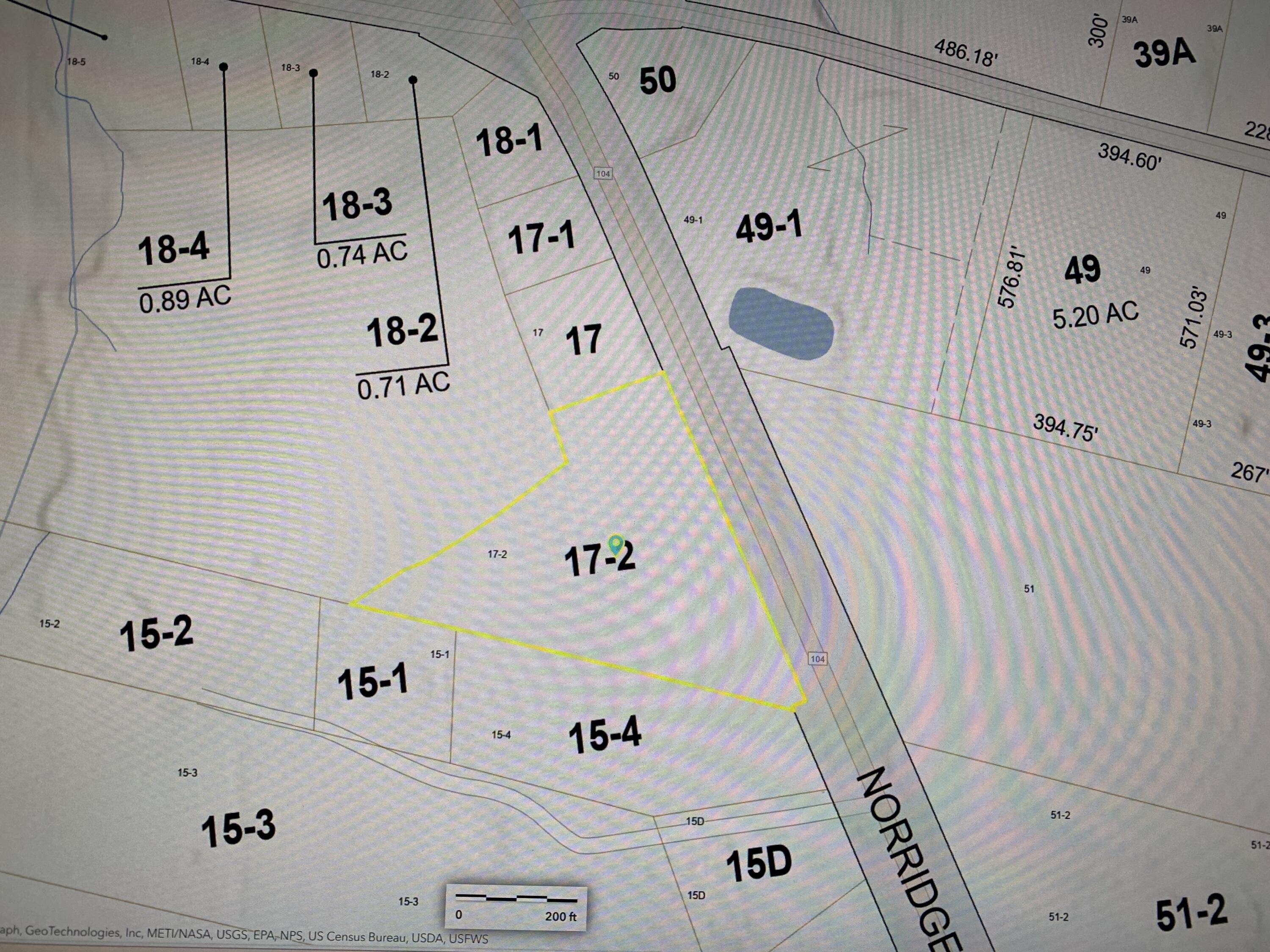 Lot 17-002 Norridgewock Road Waterville, ME 04901 - Photo 2 of 2 2 Lot