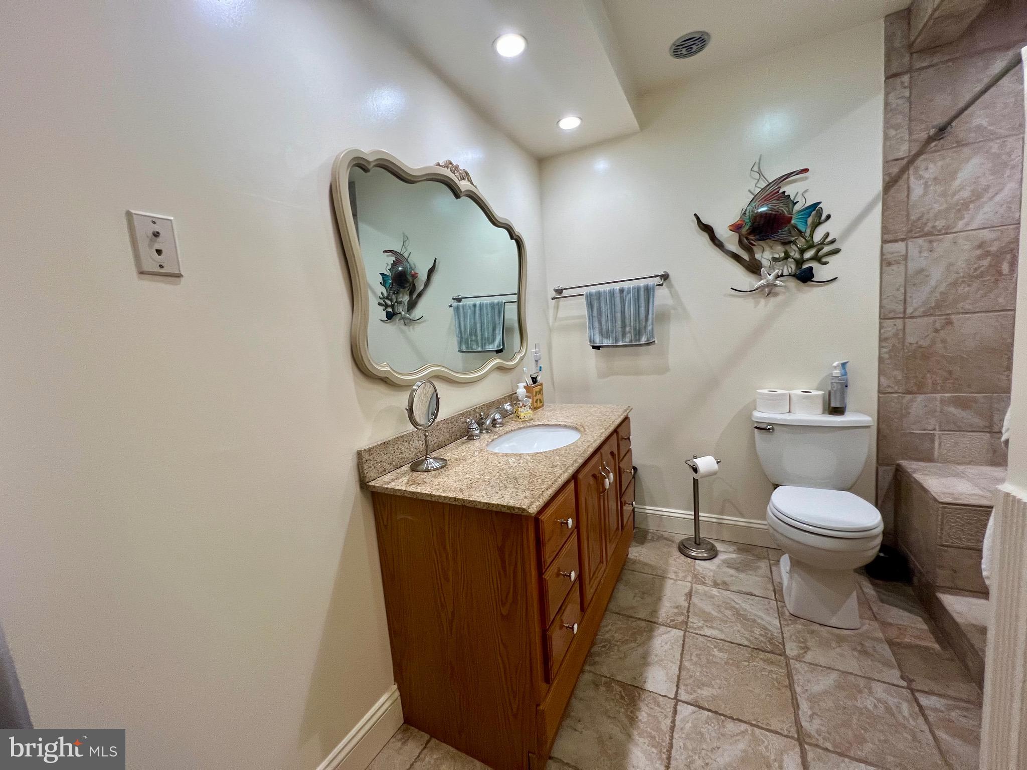 33 South Main Street Boonsboro, MD 21713 - Photo 15 of 34 a bathroom with a toilet sink and mirror