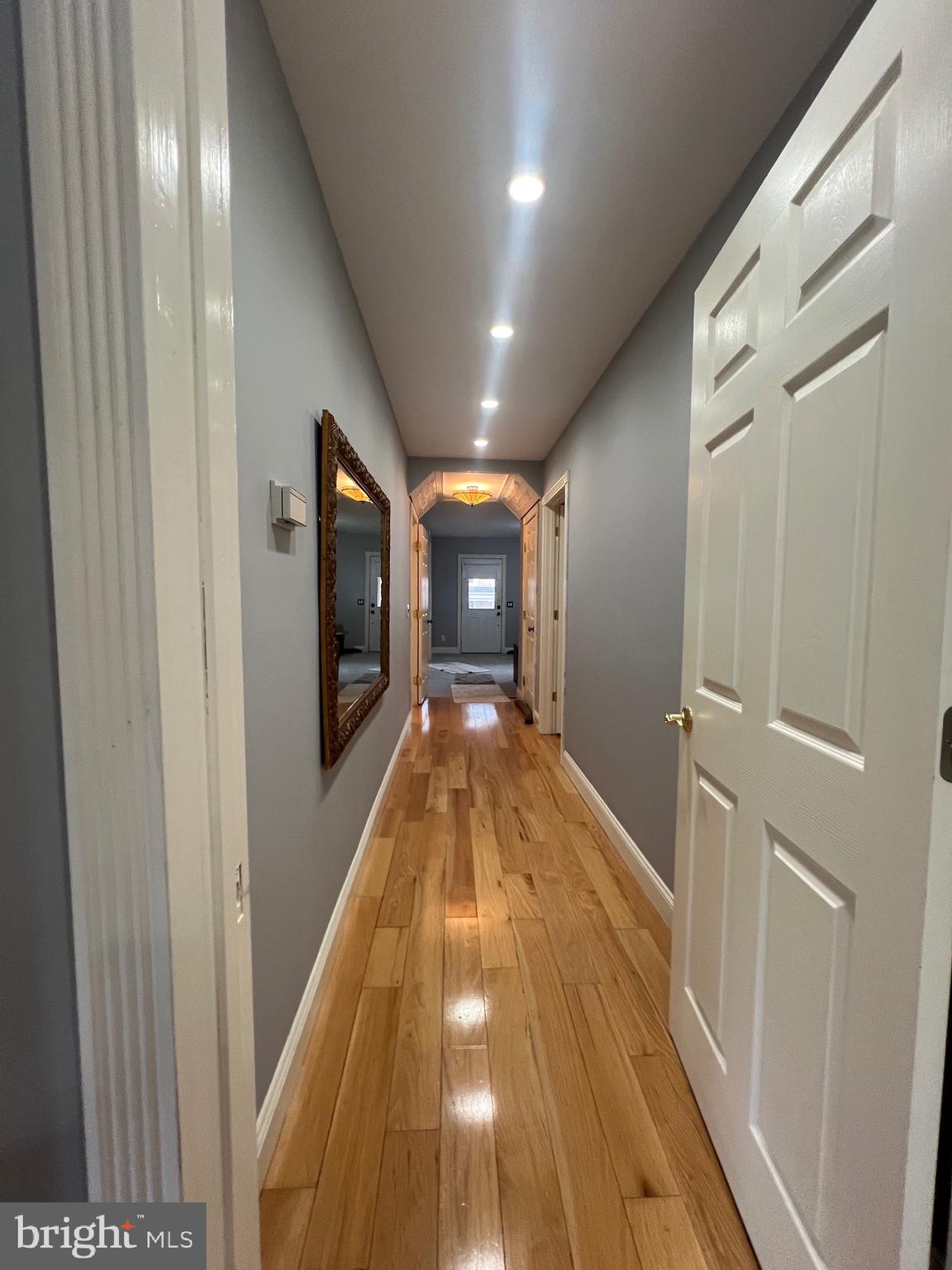 33 South Main Street Boonsboro, MD 21713 - Photo 8 of 34 a view of a hallway with wooden floor and staircase