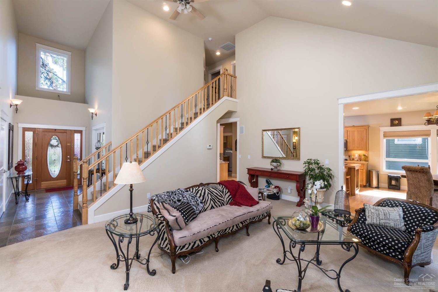 1050 Northwest Stannium Road Bend, OR 97703 - Photo 2 of 25 Entry and Living Room