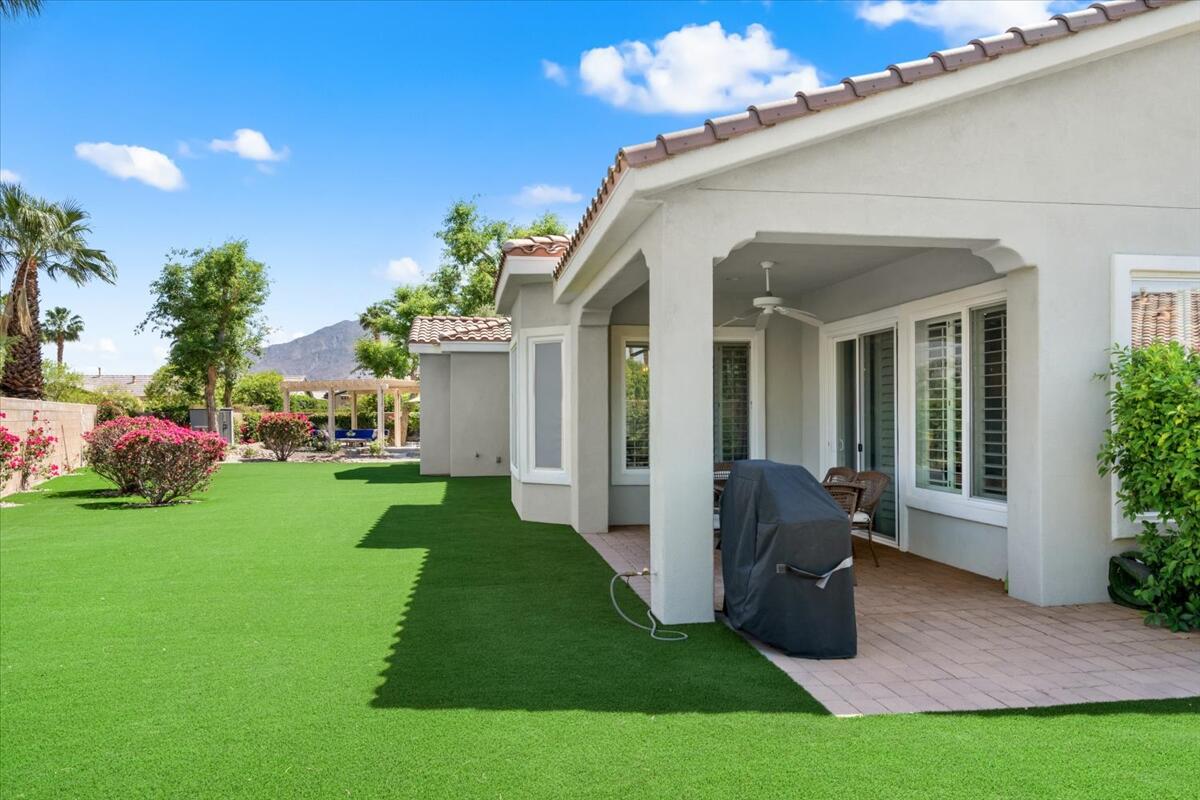 81836 Bowstring Circle La Quinta, CA 92253 - Photo 33 of 55 a view of a house with backyard