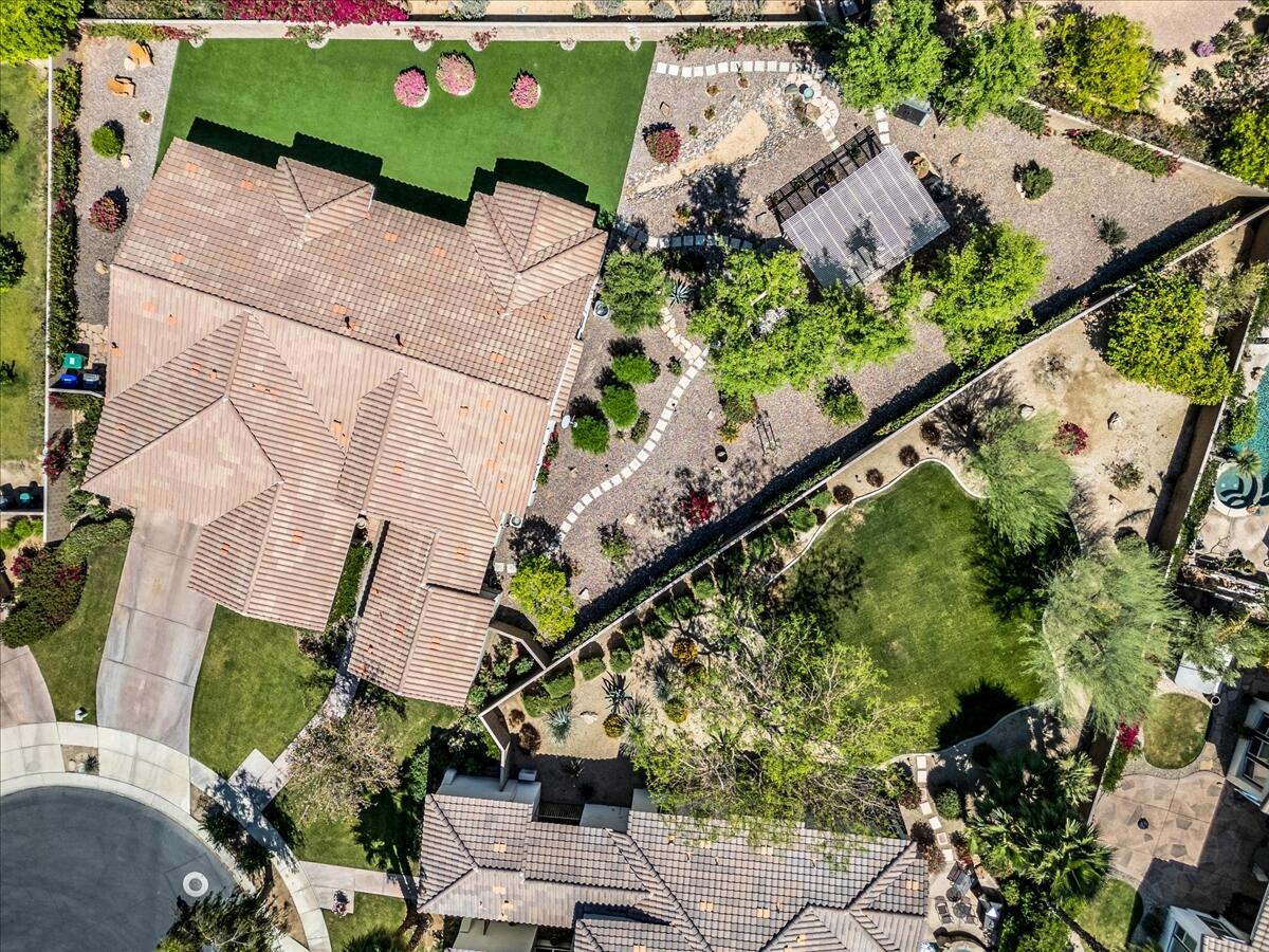 81836 Bowstring Circle La Quinta, CA 92253 - Photo 51 of 56 an aerial view of a yard