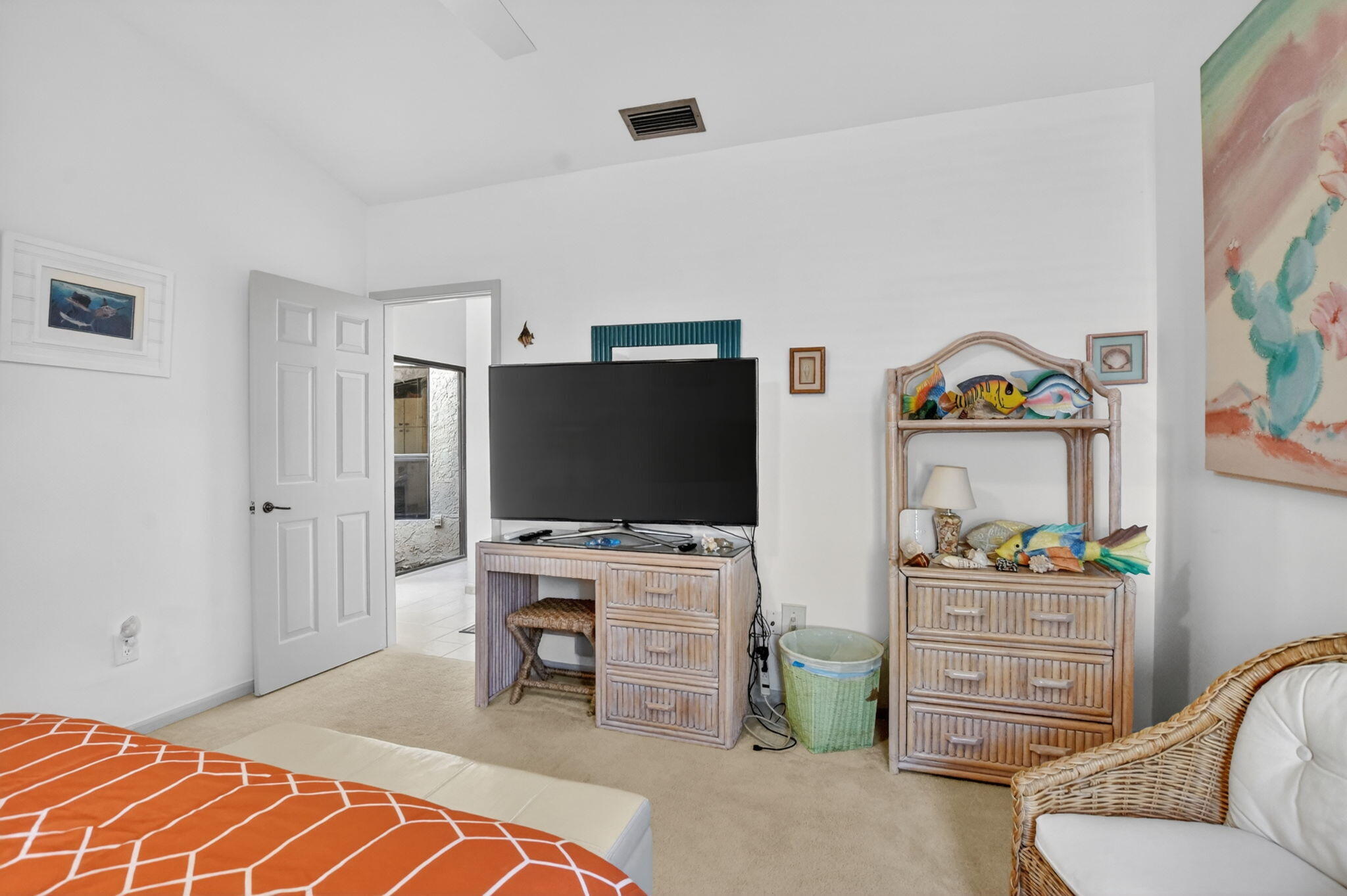 22519 Esplanada Circle, Unit W Boca Raton, FL 33433 - Photo 44 of 57 a living room with furniture and a flat screen tv
