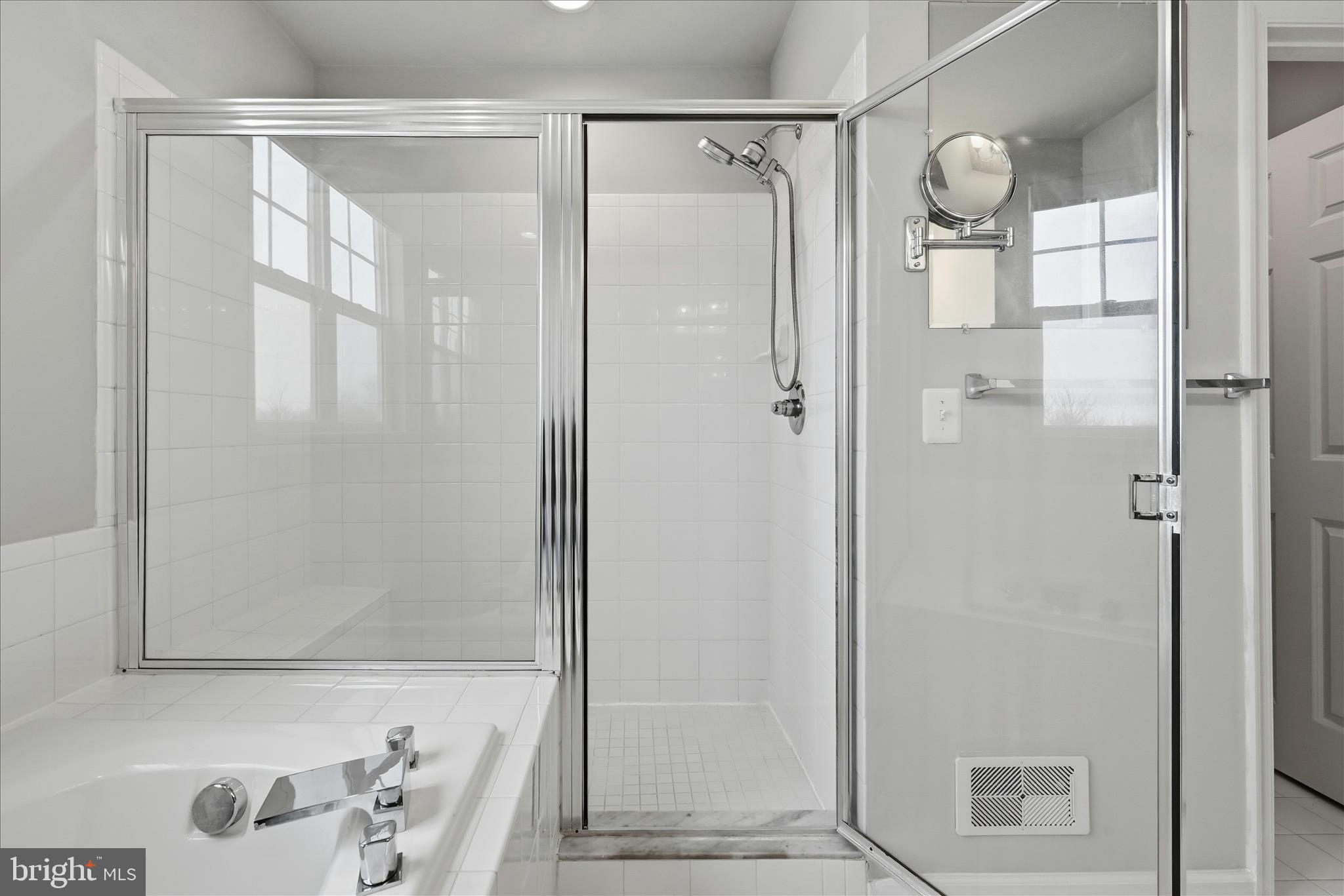 151 Brasstown Loop Stephenson, VA 22656 - Photo 39 of 88 a bathroom with a glass shower door and a bathroom