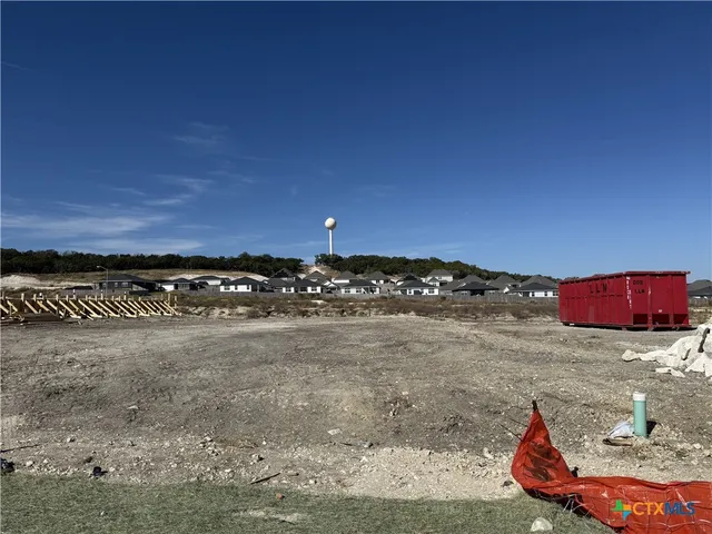 a view of a dry yard