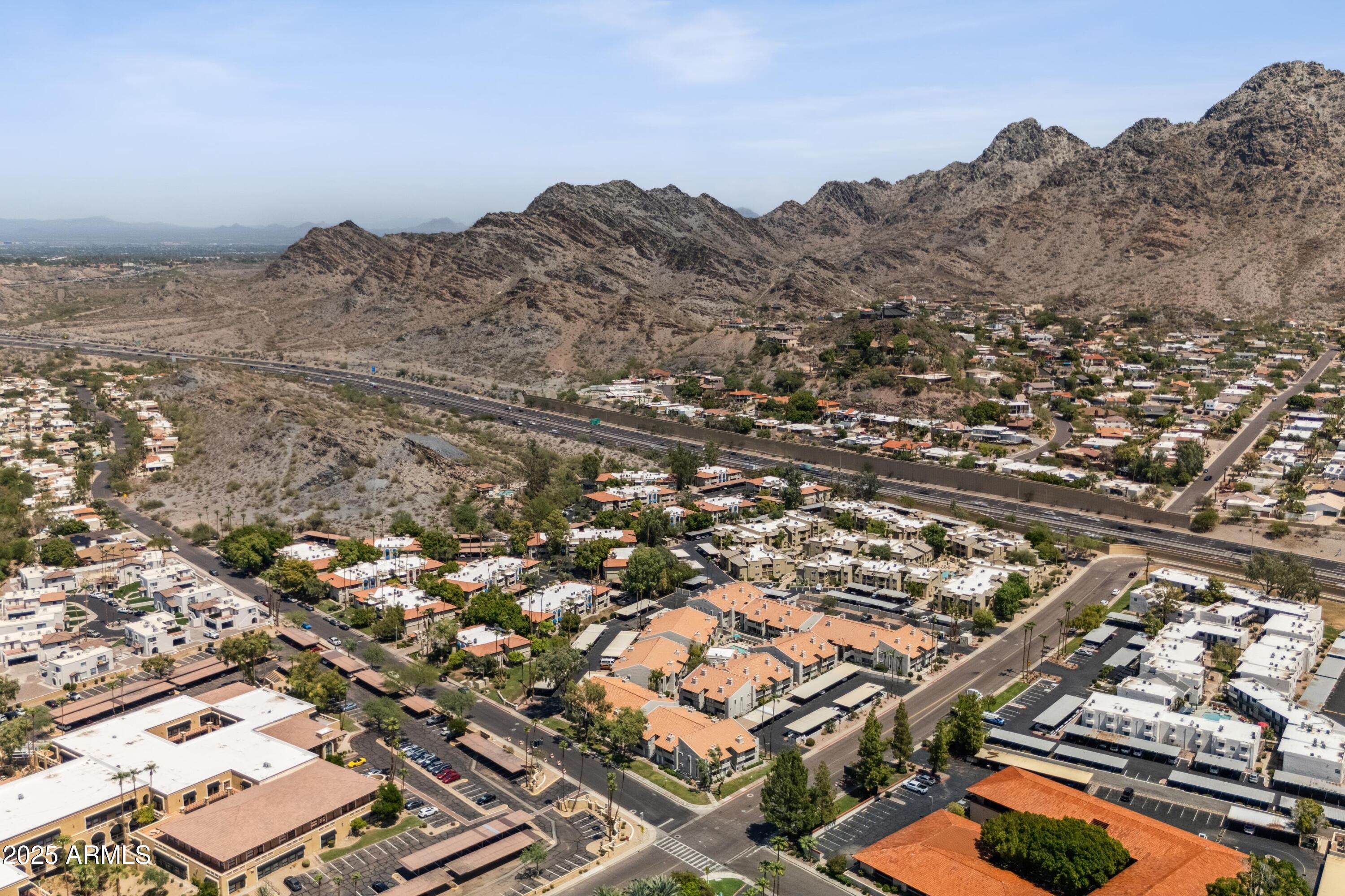 7557 North Dreamy Draw Drive, Unit 184 Phoenix, AZ 85020 - Photo 27 of 28 an aerial view of multiple house