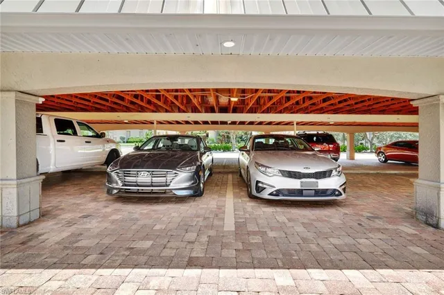 a car parked in parking