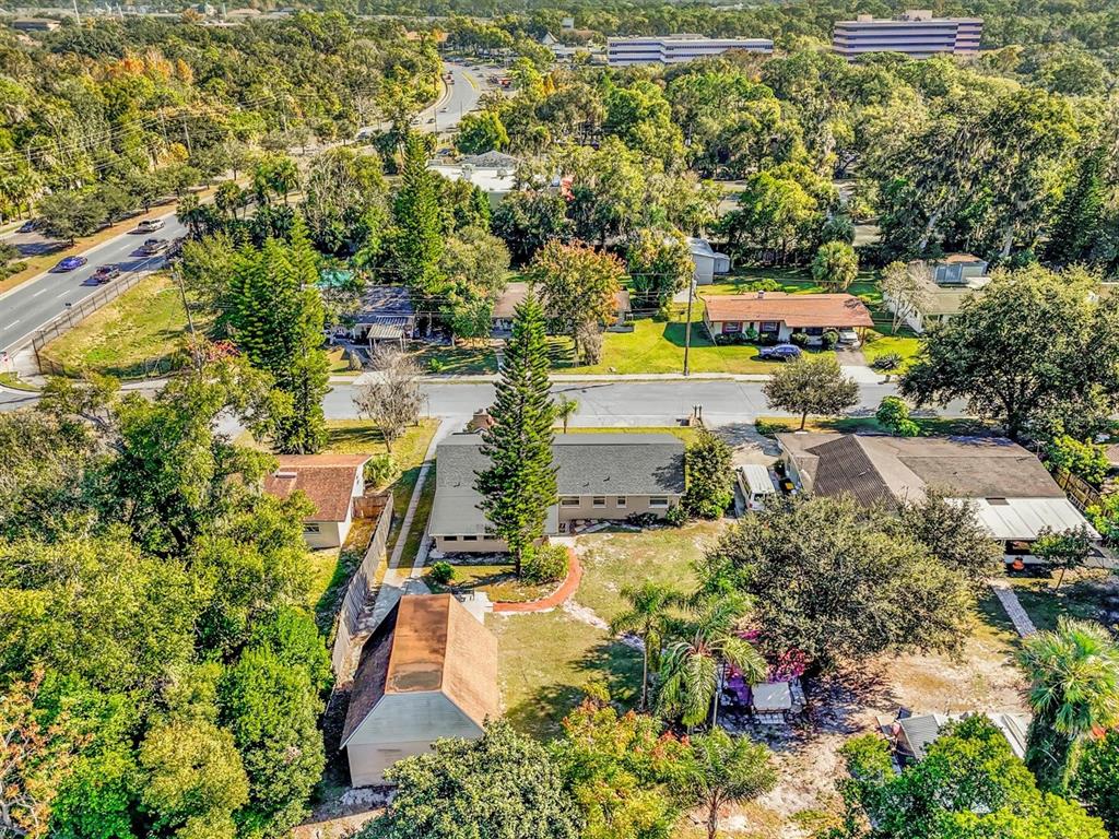 106 Oak Street Altamonte Springs, FL 32714 - Photo 25 of 30 an aerial view of a house with a yard swimming pool outdoor seating and yard