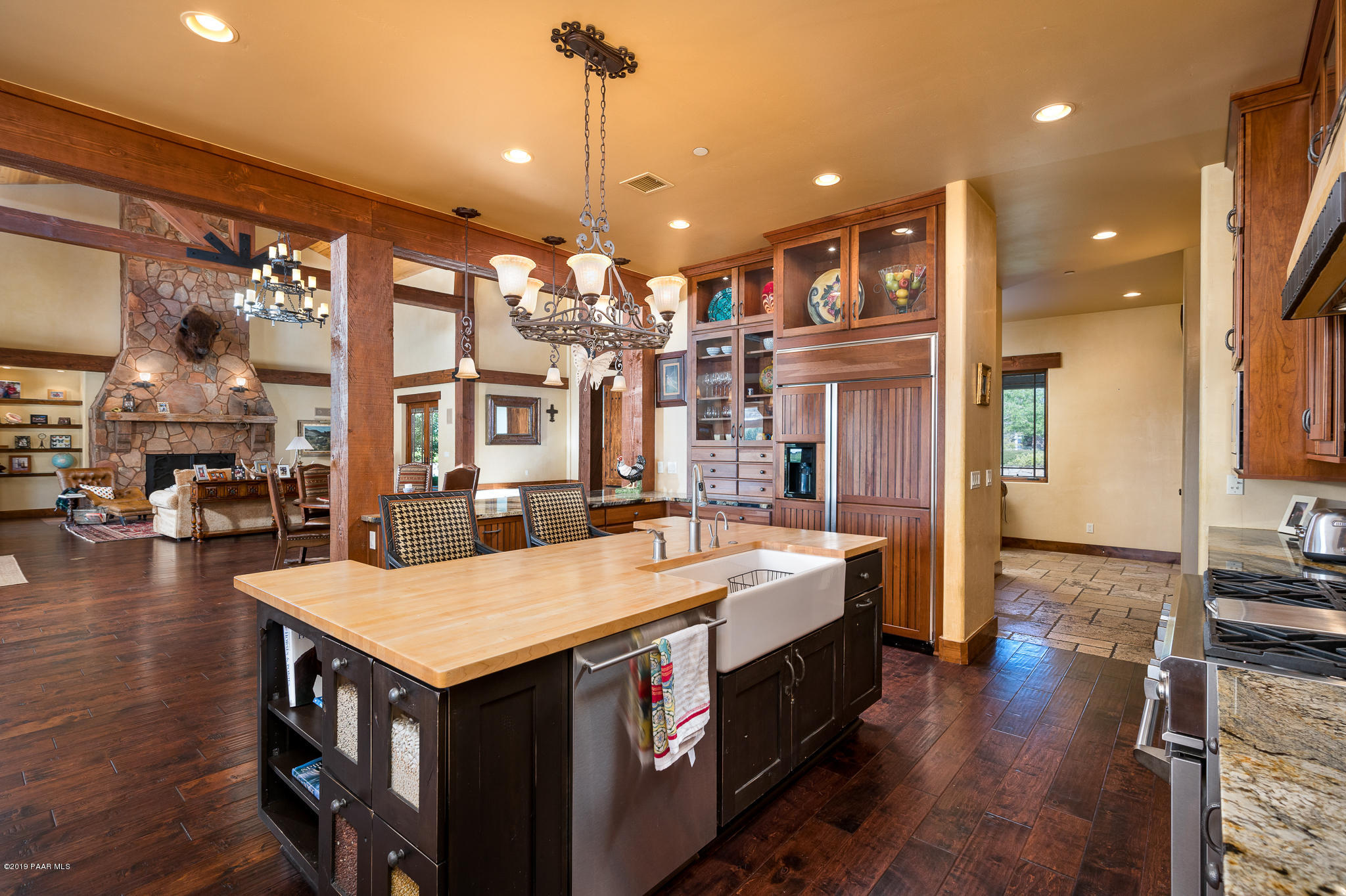 9120 North American Ranch Road Prescott, AZ 86305 - Photo 21 of 66 a view of a kitchen and dining room
