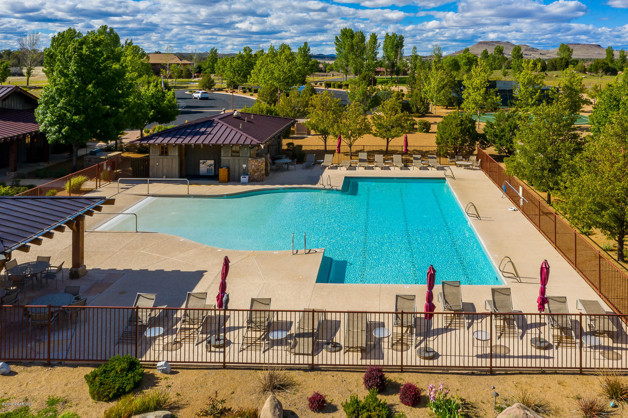 9120 North American Ranch Road Prescott, AZ 86305 - Photo 49 of 66 an aerial view of a house with a ocean view