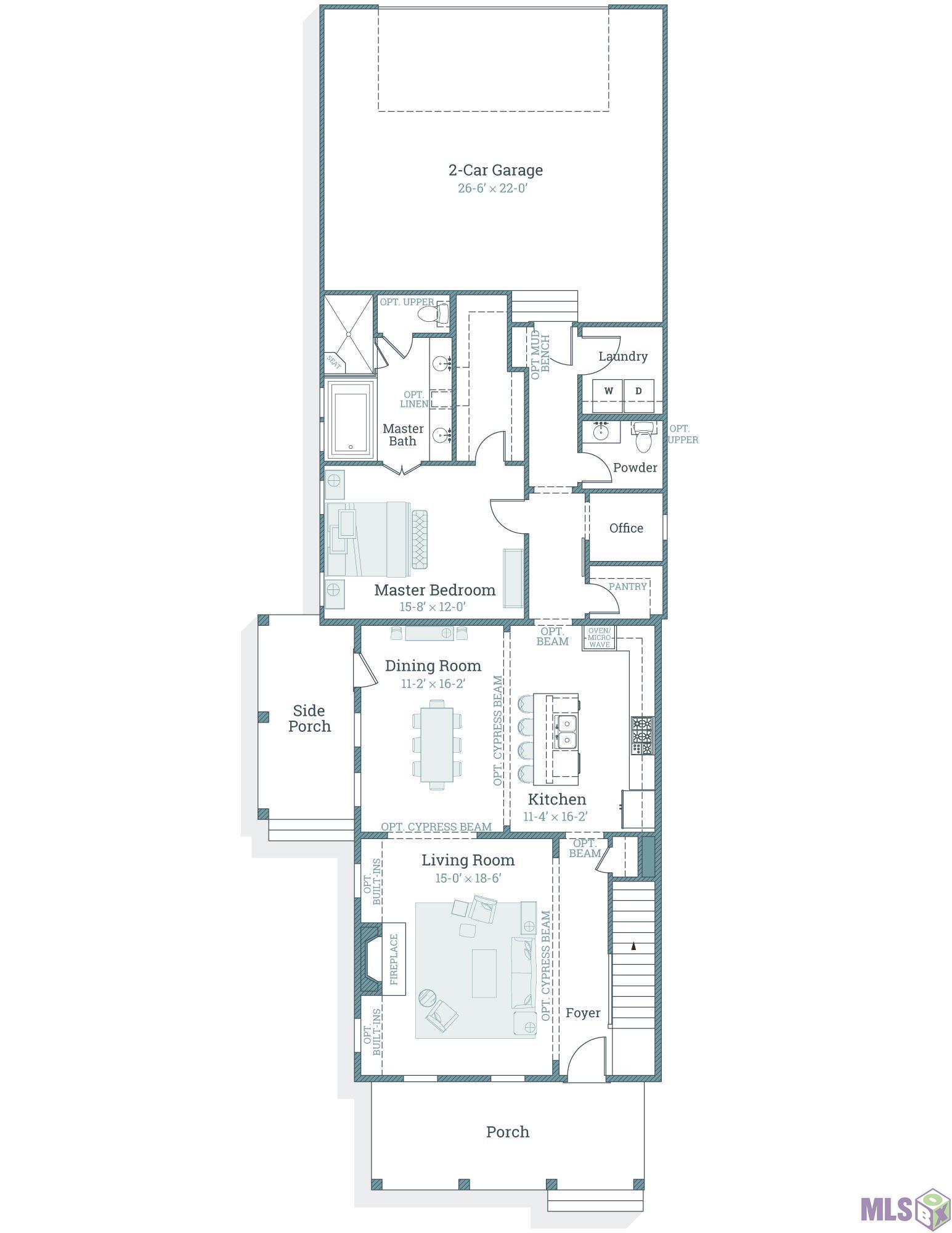 1625 Rue De Grand Baton Rouge, LA 70808 - Photo 2 of 11 Gabrielle - first floor