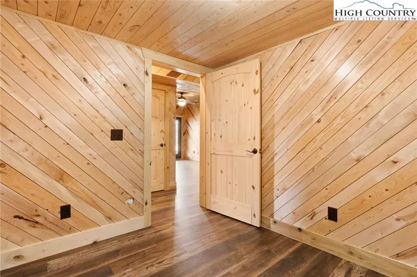 a view of wooden floor